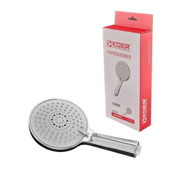 Лійка для душу Koer KP-0408-01 5 функцій (Колір хром) (KR5412) KR5412 фото