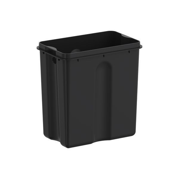Відро для сміття з плавним закриттям прямокутне Koer TC-010306-02 6 л колір нержавійка (KR5600) KR5600 фото