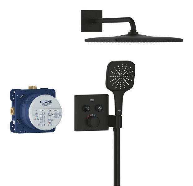 Душевой комплект Grohe Grohtherm SmartControl из Rainshower 310 Mono Cube (34865KF0) 34865KF0 фото