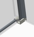 Бічна стінка до кабіни Koer SR SW01-90x200-TR-07 прозоре скло Easy Clean 8мм, графіт (KR5382) KR5382 фото 18