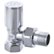 Кран для полотенцесушителя угловой Koer KR.531 - 1/2" (Цена за 1 шт.) (KR3073) KR3073 фото 1