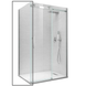 Бічна стінка до кабіни Koer SR SW01-90x200-TR-07 прозоре скло Easy Clean 8мм, графіт (KR5382) KR5382 фото 1