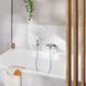 Однорычажный смеситель для ванны Grohe Cubeo (1018140000) 1018140000 фото 5