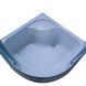 Душевая кабина с высоким поддоном Mixxus PLAIN SCT01-90x90x195-GR SATIN серое тонированное стекло 4мм (MI6895) MI6895 фото 10