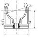 Кріплення для PPR труби 40 Koer K0077.PRO (KP0092) KP0092 фото 3