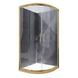 Душевая кабина без поддона Koer SR SC04-90x90x195-TR-12 прозрачное стекло Easy Clean 5мм Матовое золото (KR5681) KR5681 фото 1