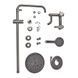 Душевая колонна со смесителем Champion SAP-009-J Graphite (нерж. сталь) (CH6165) CH6165 фото 3