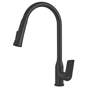 Змішувач для кухні Mixxus Premium DERBY 014 (NUT) BLACK (MI6605) MI6605 фото