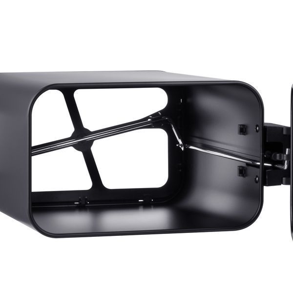 Відро для сміття з плавним закриттям прямокутне Mixxus Premium Quadro-TC0105 Black 5 л колір чорний (MI7061) MI7061 фото