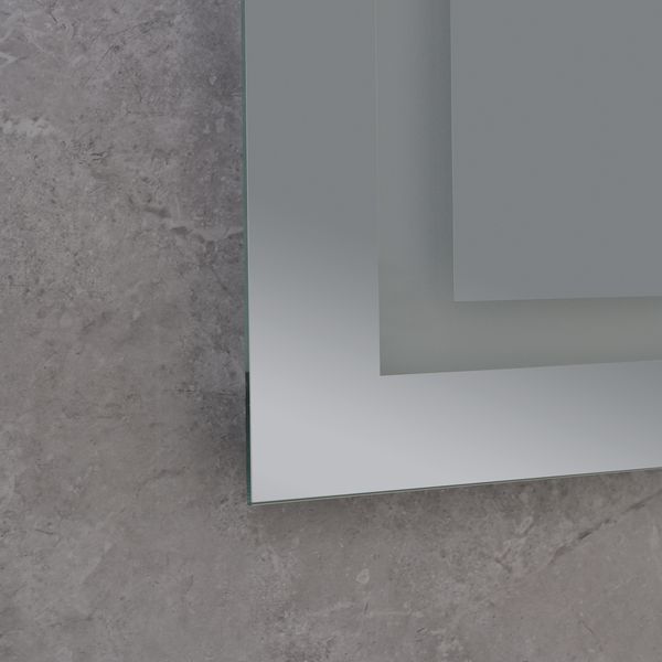 Дзеркало Mixxus HARD MR07-80x50 з Led Touch, Anti-fog, димером, регулятором яскравості (MI6658) MI6658 фото