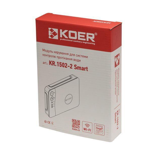 Модуль керування для системи контролю протікання води Koer KR.1502-2 Smart (KR5567) KR5567 фото