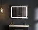 Зеркало Mixxus LIGHT MR01-70x50 с Led Touch, Anti-fog, димером, регулятором яркости, часами (MI6000) MI6000 фото 12
