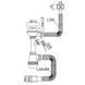 Сифон для кухни Mixxus SK-02-B 3 1/2"x40 с нерж.сеткой, отводом для стиральной машины, гибким прямоуг. переливом (MI8195) MI8195 фото 2