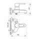 Смеситель для ванны Zerix FAD 279 (ZX0210) ZX0210 фото 2