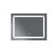 Зеркало Mixxus LIGHT MR01-70x50 с Led Touch, Anti-fog, димером, регулятором яркости, часами (MI6000) MI6000 фото 10