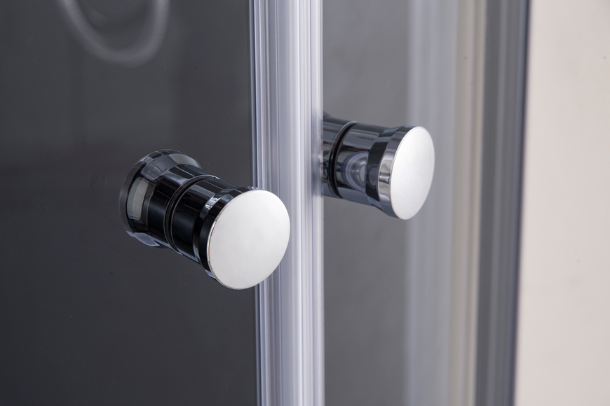 Бокс душевой с гидромассажем Mixxus STRONG SBH01-90x90x215-GR SATIN с высоким поддоном (MI6889) MI6889 фото