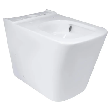 Чаша унітазу-компакту Mixxus Premium Quadro-0401-T1 Bowl 610х365х825 Tornado 1.0 без сидіння (MI8343) MI8343 фото