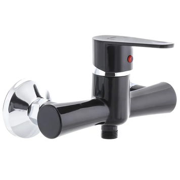 Змішувач для душа Plamix Vega-003 Чорний (без шланга і лійки) (PM0576) PM0576 фото