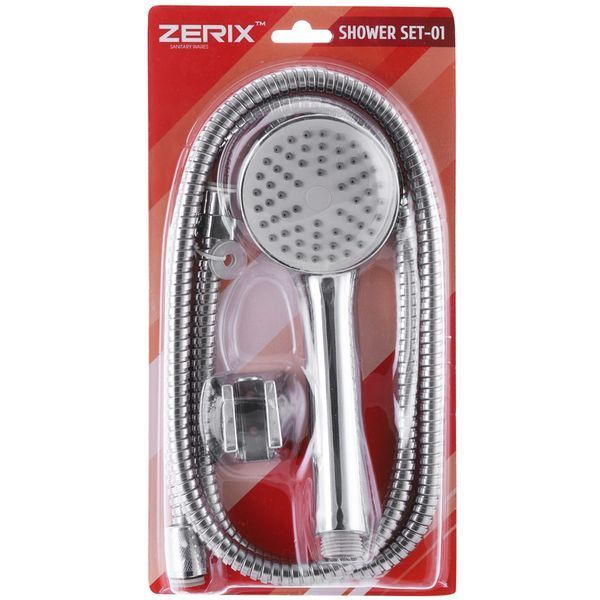 Душовий набір (шланг, лійка, кронштейн) Zerix Shower SET-01 (ZX3068) ZX3068 фото