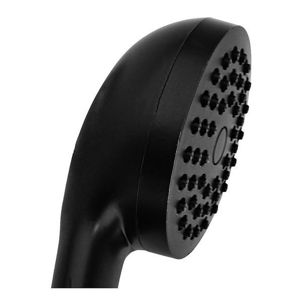 Лійка для душу Zerix SH-06 Black (2 режими) (ZX5018) ZX5018 фото
