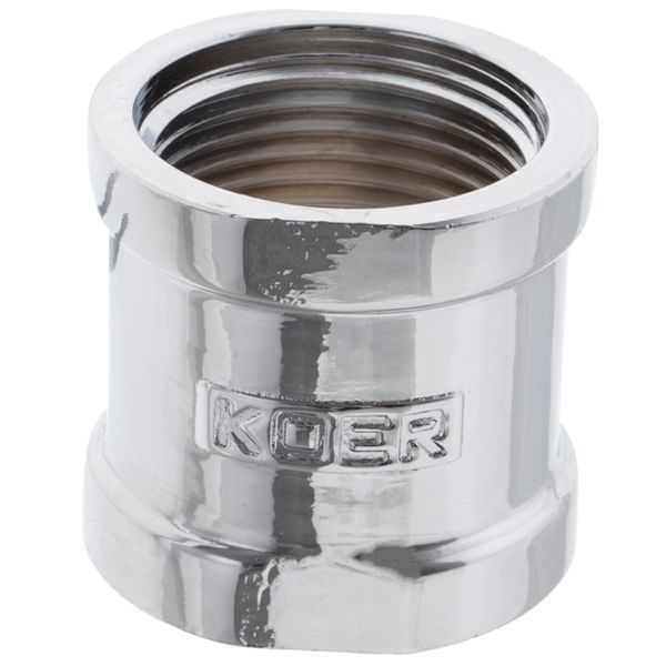 З'єднувальна муфта 3/4" (хром) Koer KF.C08.chr (KF0117) KF0117 фото