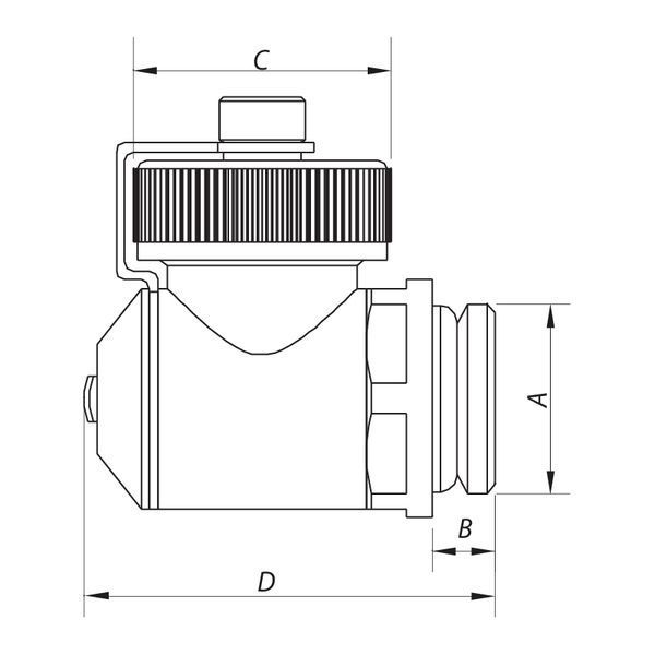 Кран сливной 1/2&rdquo; Koer KR.1038 (KR2673) KR2673 фото