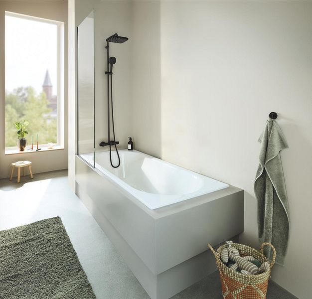Душевая система настенного монтажа Grohe Tempesta System 250 Cube с термостатом для ванны (266912431) 266912431 фото
