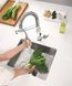 Смеситель для кухни с гибким изливом Grohe Eurocube (31395000) 31395000 фото 2