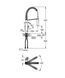 Смеситель для кухни с гибким изливом Grohe Eurocube (31395000) 31395000 фото 11