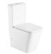 Чаша унітазу-компакту Mixxus Premium Quadro-0401-T1 Bowl 610х365х825 Tornado 1.0 без сидіння (MI8343) MI8343 фото 6