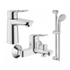 Набор смесителей для ванной S-Size Grohe BauLoop (UA123214S1) UA123214S1 фото 1