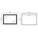 Зеркало Mixxus TALL MR08-80x60-Reverse с Led Touch, Anti-fog, димером, регулятором яркости (MI6659) MI6659 фото 13