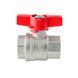 Кран кульовий ГГМ Koer Extreme KE.217-25 - 1" FF ручка "метелик" червона (KR5758) KR5758 фото 3