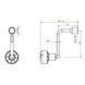 Рукоятка для опори NB Parts коротка, 105мм 11002728 11002728 фото 3