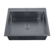 Мойка Zerix ZH5045-215 Nano-Black (3.0/0.8) с нерж. стали (MX1580) MX1580 фото 1