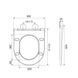 Унитаз подвесной Mixxus Ellipse-0310-T3 480х360х340mm система смыва Tornado 3.0 (MI8426) MI8426 фото 3