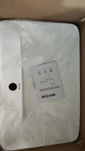 Раковина накладная Mixxus Premium BEVEL-0203 600х405х120mm с отверстием под смеситель (MP6513) MP6513 фото