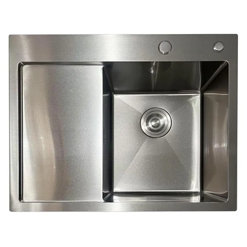 Мойка из нержавеющей стали Mixxus MH6350R Nano-Silver (3.0/0.8) цвет нержавейка (MI7046) MI7046 фото