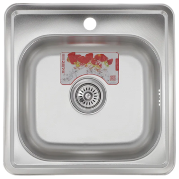 Мийка кухонна Zerix Z4848-06-160D (decor) (ZM0558) ZM0558 фото