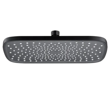 Лійка для душу стельова Mixxus SH-18-OH Black (300x200 мм) (LE2791) LE2791 фото