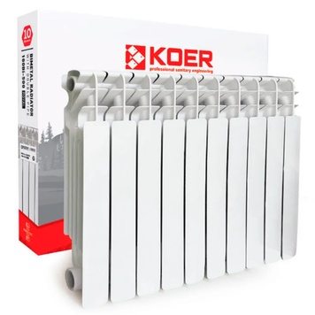 Радиатор секционный KOER 100 Bimetal-500 ROYAL (KR4957) / Цена за 1 секцию KR4957 фото
