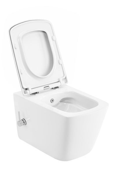 Унітаз-біде підвісний Mixxus Premium QUADRO-1301-R 510x350x345mm система змиву RIMLESS (MP6658) MP6658 фото