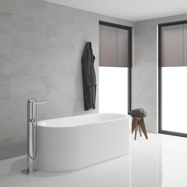 Підлоговий змішувач для ванни Grohe Eurocube (23672001) 23672001 фото