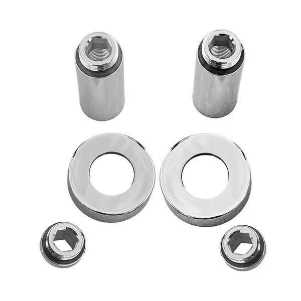 Комплект подовжувачів Koer KF.SET.06MF 1/2Fx1/2M хромований (KR5849) KR5849 фото
