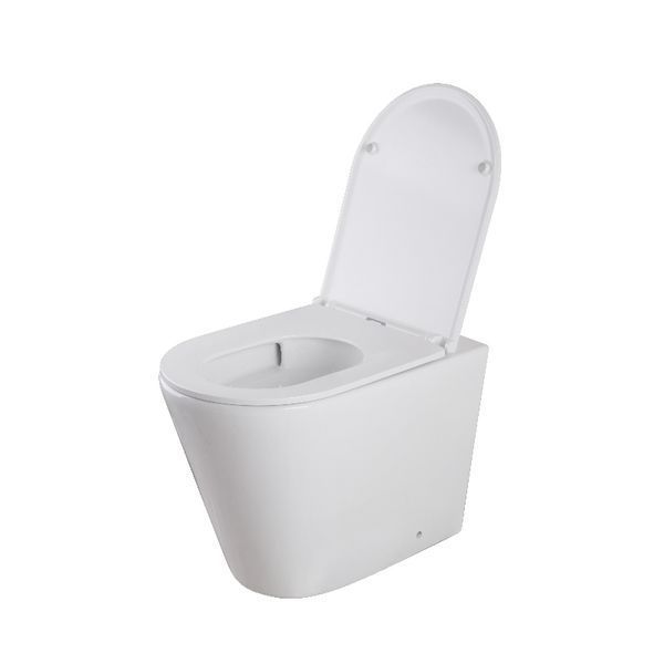Унітаз підлоговий безбачковий Mixxus Premium Bevel-0702-T3 555х365х410mm система змиву Tornado 3.0 (MP6715) MP6715 фото