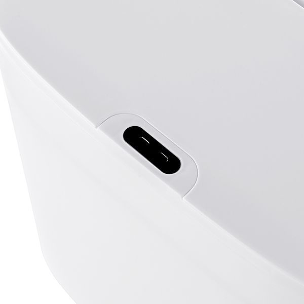 Мусорное ведро сенсорное прямоугольное Mixxus Wave-TC0414 White 14 л (цвет белый) (MI8405) MI8405 фото