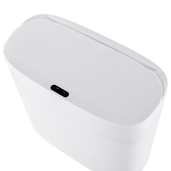 Мусорное ведро сенсорное прямоугольное Mixxus Wave-TC0414 White 14 л (цвет белый) (MI8405) MI8405 фото