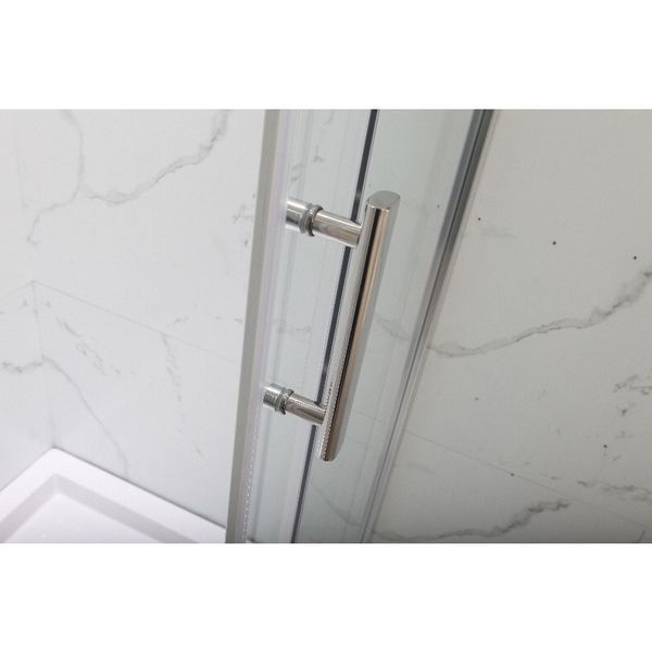 Душова кабіна з низьким піддоном Mixxus HARD SCT01-120x80x198-TR Chrome NEW прозоре скло 5мм (MI8428) MI8428 фото