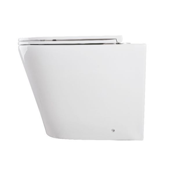 Унітаз підлоговий безбачковий Mixxus Premium Bevel-0702-T3 555х365х410mm система змиву Tornado 3.0 (MP6715) MP6715 фото
