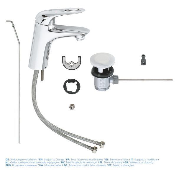 Смеситель для раковины S-размера Grohe Eurostyle (33558003) 33558003 фото